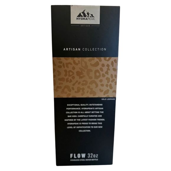 HYDRAPEAK Flow 32 oz Limited Edition Gold Leopard - Picture 2 of 4
